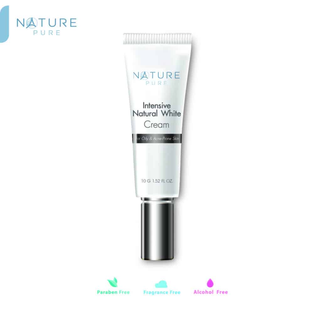 Intensive Nature White Cream (สำหรับผิวมัน -ผิวเป็นสิว)