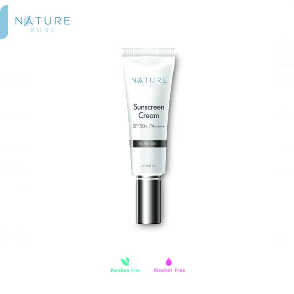 Sunscreen Cream SPF50 PA++++ (สำหรับผิวมัน) (Physical Sunscreen)